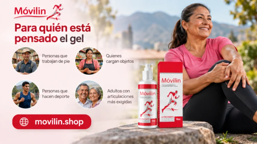 Movilin — aplicación diaria del gel sobre la piel