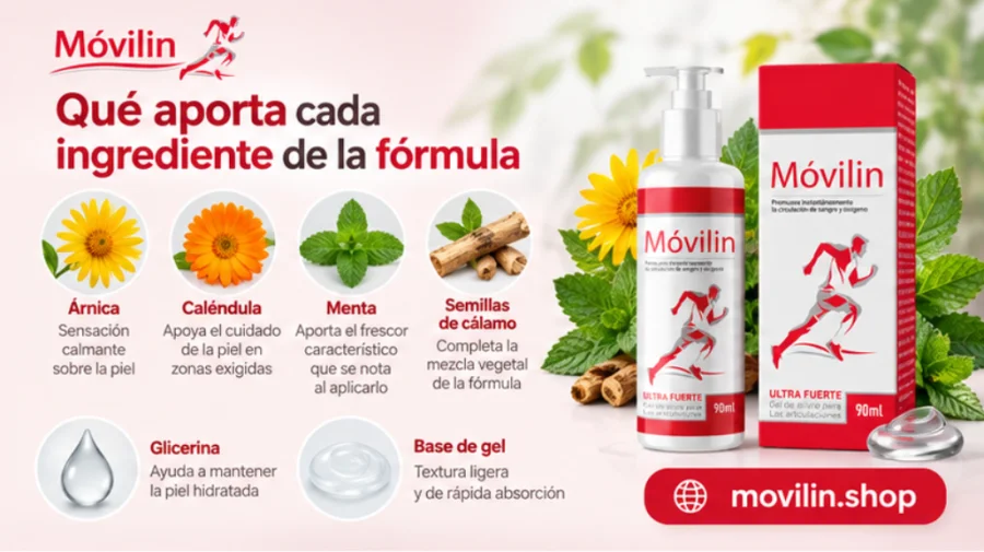 Movilin — qué aporta cada extracto vegetal de la fórmula