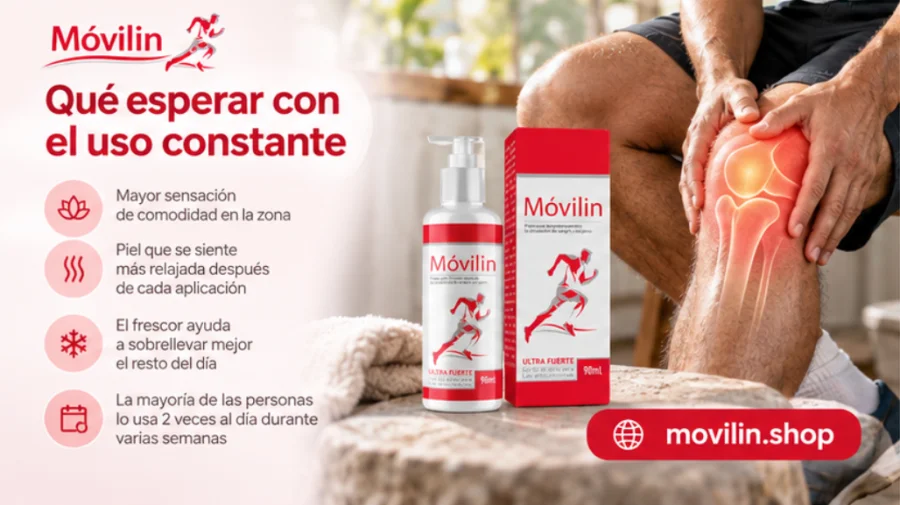 Movilin — qué esperar con el uso constante del gel