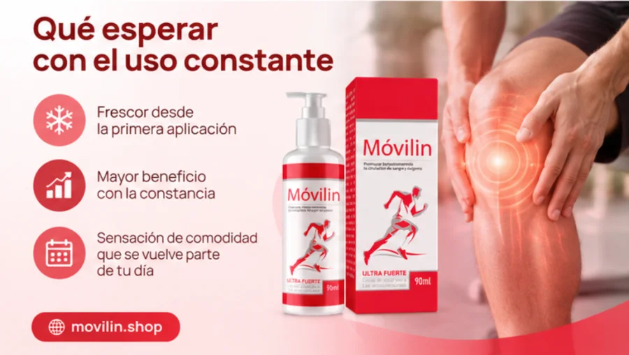 Movilin — qué esperar con el uso constante del gel