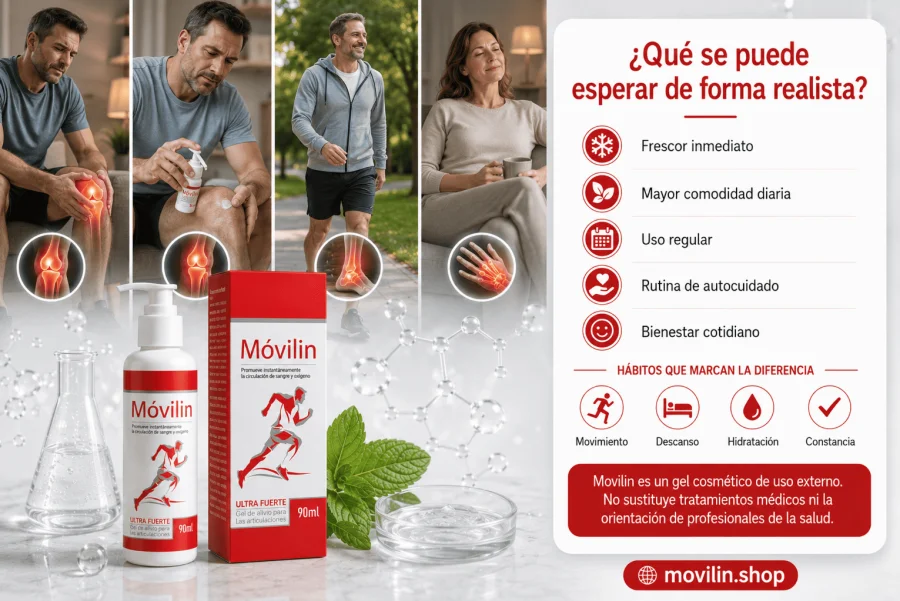 Movilin — qué esperar del gel con el uso diario
