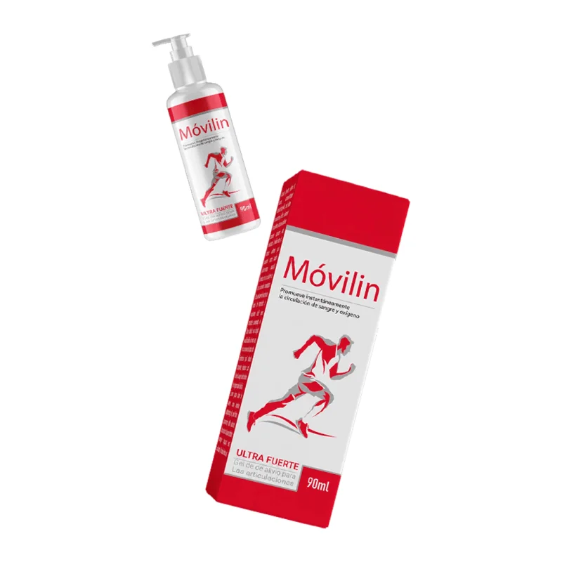 Movilin — caja del gel de uso externo para las articulaciones